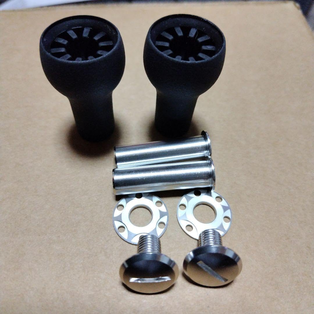 DRTバリアルハンドルノブ2個セットdrt バリアルノブ単体 #ブラック 2つ